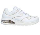 Skechers Uno 2 Golden Trim in White 9