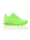 Skechers Uno Night Shades Sneaker in Lime Green Lime 11