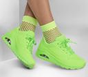 Skechers Uno Night Shades Sneaker in Lime Green Lime 11