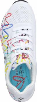 Skechers Uno Spread The Love Goldcrown Design Trainer