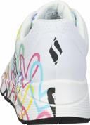 Skechers Uno Spread The Love Goldcrown Design Trainer