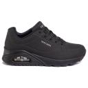 Skechers Uno - Stand On Air Shoes Jet Black Women - 35.5