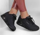 Skechers Uno - Stand On Air Shoes Jet Black Women - 35.5