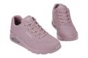 Skechers Uno Stand On Air Sneaker in Mauve 11