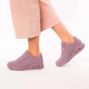 Skechers Uno Stand On Air Sneaker in Mauve 11