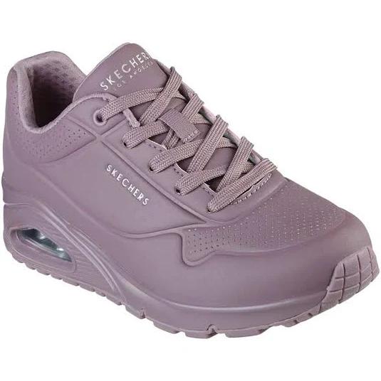 Skechers Uno Stand On Air Sneaker in Mauve 11