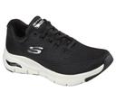 Skechers Women's Arch Fit Big Appeal Trainers Black / White-Size 7