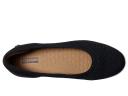 Skechers Women's On-The-Go Dreamy-Sweetheart Ballet Flat, Black/Black, 5 US