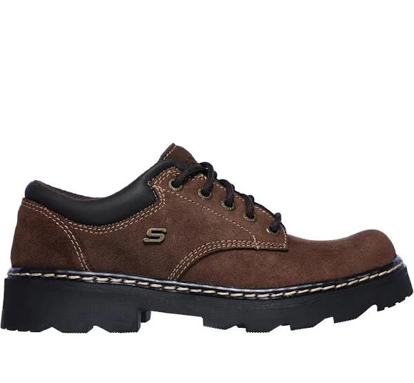 Skechers Women's Parties-Mate Oxford Shoes Brown 6.5 US / 4.5 UK