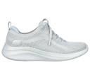 Skechers Women's Sneaker Gray Ultra Flex 3 Daily Mood Sneaker 8.5 M