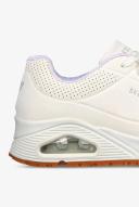 Skechers Women's Sneaker White Work Relaxed Fit Uno Sneaker 8 M