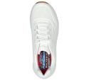 Skechers Women's Sneaker White Work Relaxed Fit Uno Sneaker 8 M