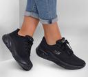 Skechers Womens Arch Fit - Big Appeal Wide Fit Black / 10