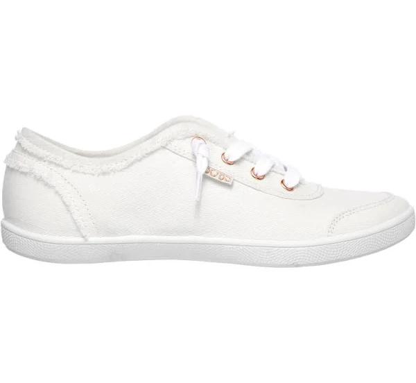 Skechers Womens Bobs B Cute Wide Vegan Trainers - UK 5