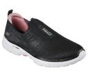 Skechers Womens Go Walk 6 Glimmering, 9.5