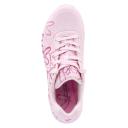 Skechers Womens Spread The Love Lace Up Memory Foam Shoes - Pink - 7.5 US or 24.5 CMS