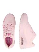 Skechers Womens Spread The Love Lace Up Memory Foam Shoes - Pink - 7.5 US or 24.5 CMS
