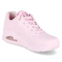 Skechers Womens Spread The Love Lace Up Memory Foam Shoes - Pink - 8.5 US or 25.5 CMS