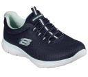 Skechers Womens Summits Slip On Wide Trainers - UK 6