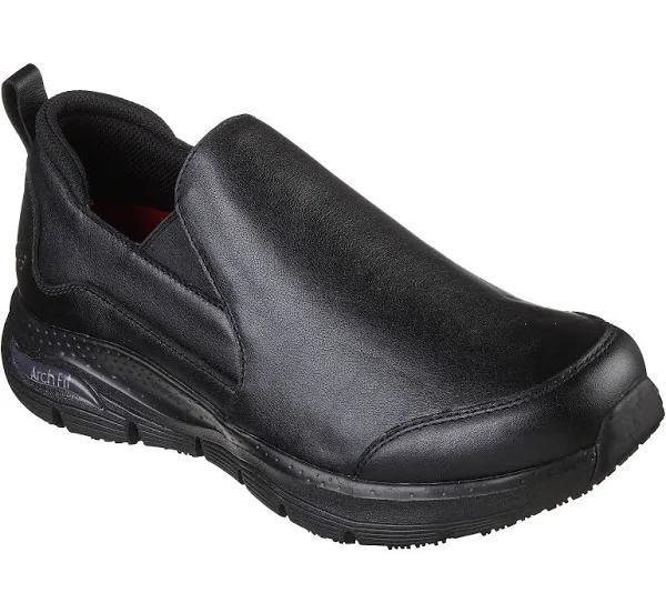 Skechers Work: Arch Fit SR - Genty Black Size 12 Male US | AfterPay Available