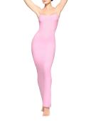 Skims Pink Soft Lounge Maxi Dress