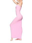 Skims Pink Soft Lounge Maxi Dress