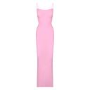 Skims Pink Soft Lounge Maxi Dress