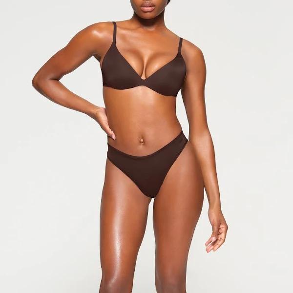 Skims Super Push-up Bra | Deep Neutral | Wireless Form | 34DDD