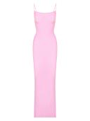 Skims Tan Soft Lounge Slip Dress