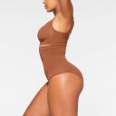 SKIMS Women's High-Waisted Brief | Bronze | Medium Neutral | Seamless Sculpt | M | Medium