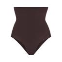 SKIMS Women's High-Waisted Brief | Espresso | Deep Neutral | Seamless Sculpt | L | Large