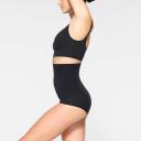 SKIMS Women's High-Waisted Brief | Onyx | Black | Everyday Sculpt | 3XL | 3X-Large | Plus Size