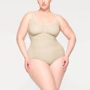 SKIMS Women's High-Waisted Brief | Sand | Light Neutral | Everyday Sculpt | L | Large