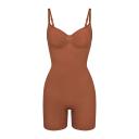 SKIMS Women's Mid Thigh Bodysuit | Bronze | Medium Neutral | Seamless Sculpt | XL | X-Large