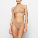 SKIMS Women's T-Shirt Demi Bra | Clay | Light Neutral | Wireless Form | 40DDD | 40DDD