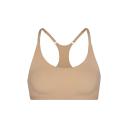 Skims Womens Clay Racerback Stretch-Woven Bra M