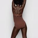 Skims Womens Cocoa Maternity Scoop-Neck stretch-jersey Bra L/XL