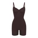 SKIMS Womens Espresso Sculpt Ruched Stretch-woven Body M