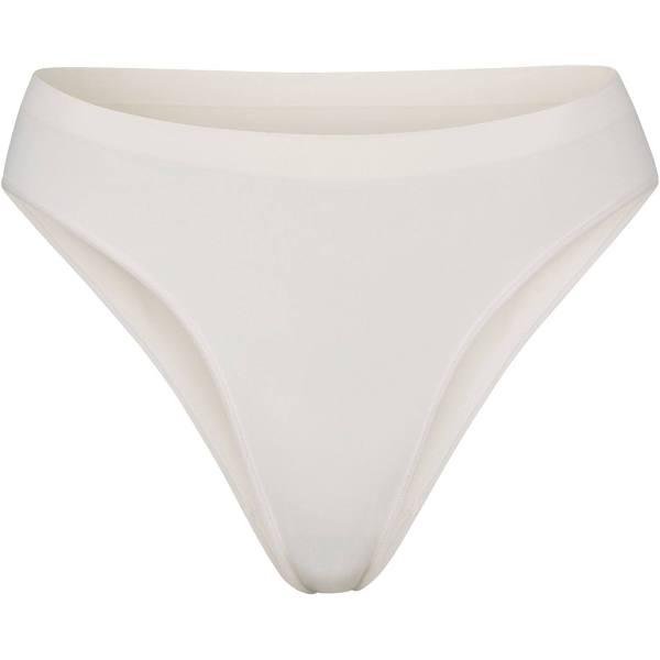 Skims Womens Marble Smoothing Mid-Rise Stretch-woven Thong XL