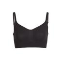 Skims Womens Onyx Sculpting Scoop-Neck Stretch-Woven Bra L/XL