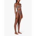 Skims Womens Oxide Sculpting Scoop-Neck Stretch-woven Bra S/M