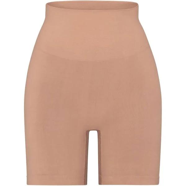 SKIMS Womens Sienna Smoothing Mid-Rise Stretch-woven Shorts XS