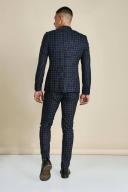 Skinny Check Single Breasted Jacket