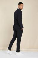 Skinny Dark Navy Suit Trousers