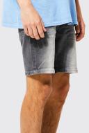 Skinny Fit Denim Shorts