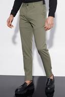 Skinny Grossgrain Waistband Smart Trousers