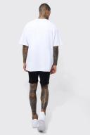 Skinny Stretch Multi Rip Denim Shorts