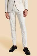 Skinny Tonal Check Suit Trouser