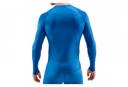 Skins Series-1 Mens Compression Long Sleeve Top - Bright Blue