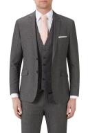 Skopes Mens Harcourt Slim Tailored Suit Jacket - Grey